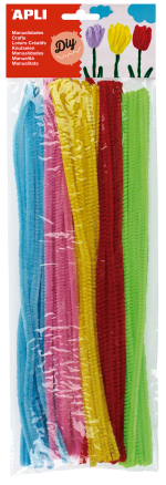 APLI modelovací drátky Bright, 30 cm, mix neonových barev - 50 ks