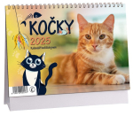 K 717 - Kalendář stolní 2025 - Kočky